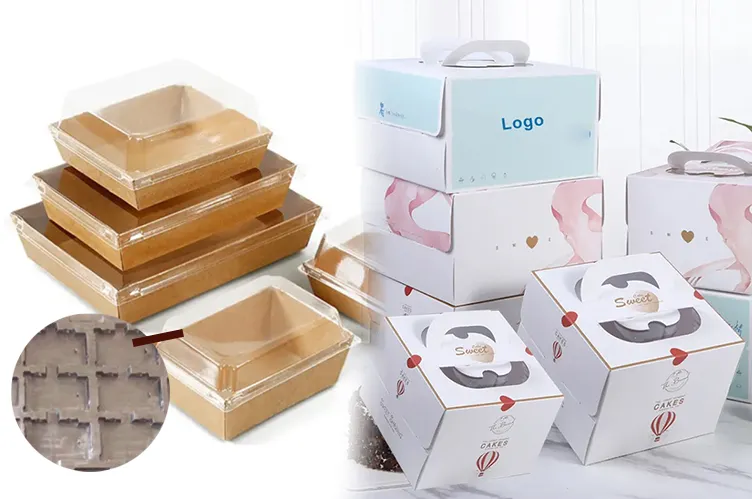 Appearance design of cake boxes