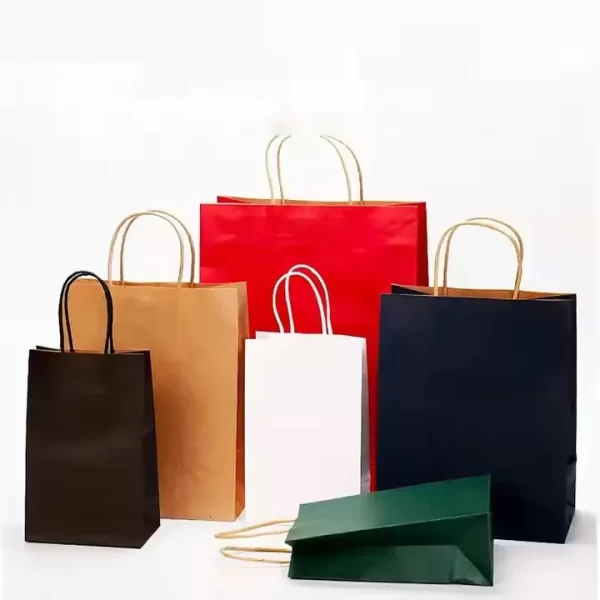 bolsas de papel personalizadas con logotipo en varios colores para mayoristas (2)