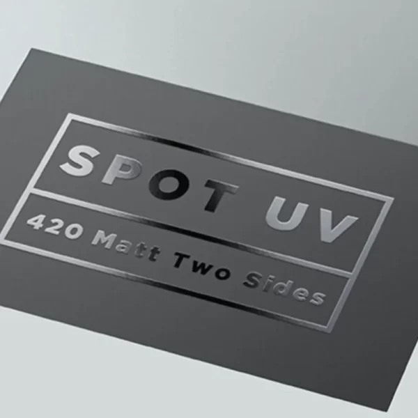 UV Spot Varnishing