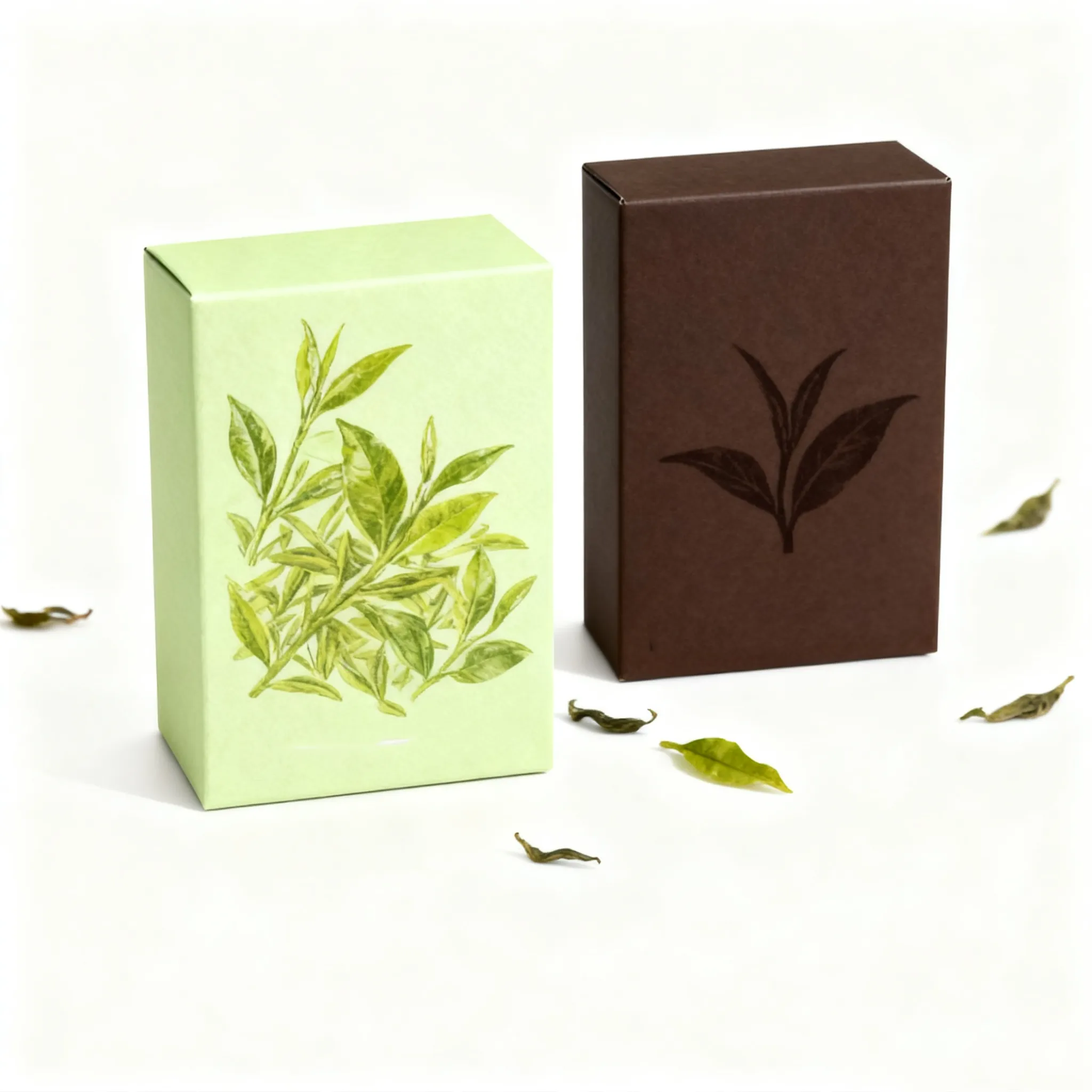 Cajas plegables personalizadas al por mayor para café y té 3