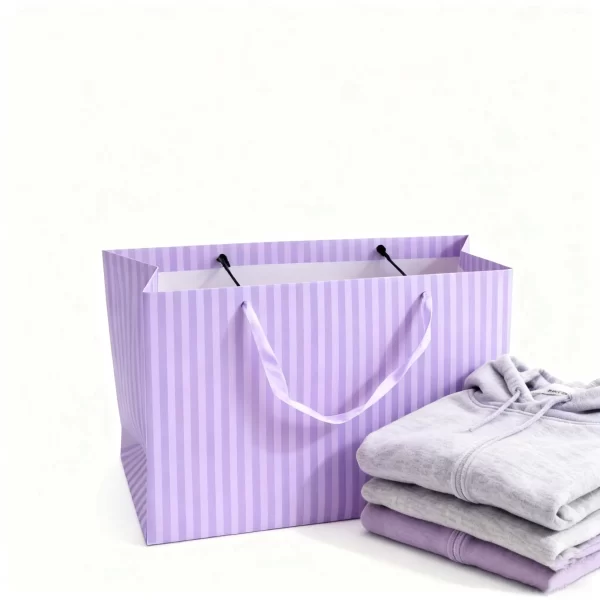 bolsas de ropa al por mayor bolsas de papel personalizadas con asa de cinta-7