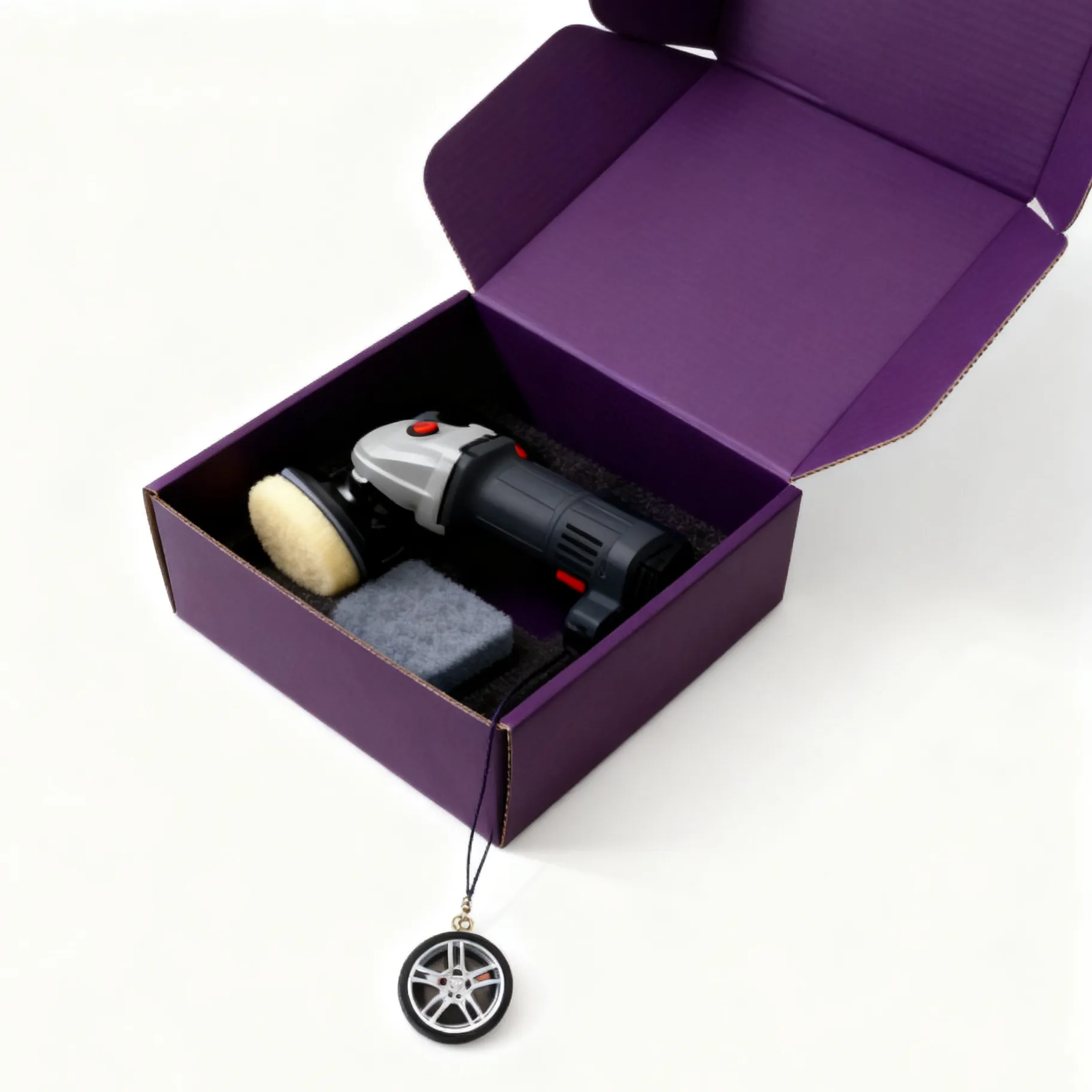 Cajas rígidas de embalaje al por mayor, cajas personalizadas para piezas de automóvil, 2