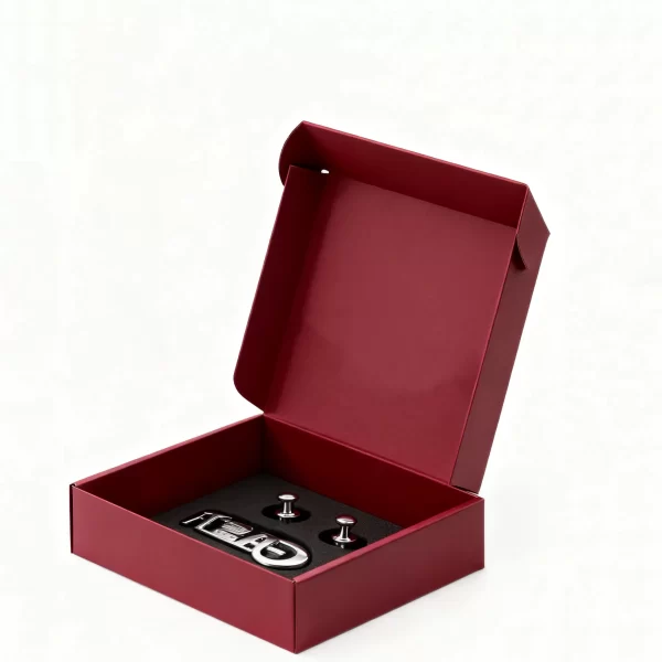 Cajas rígidas de embalaje al por mayor, cajas personalizadas para piezas de automóvil, 3